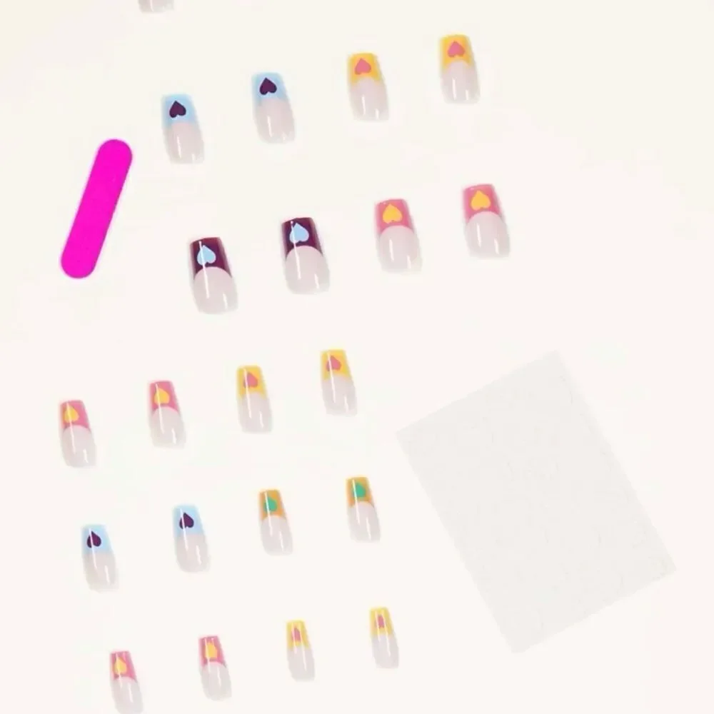 Adorable press-on nails